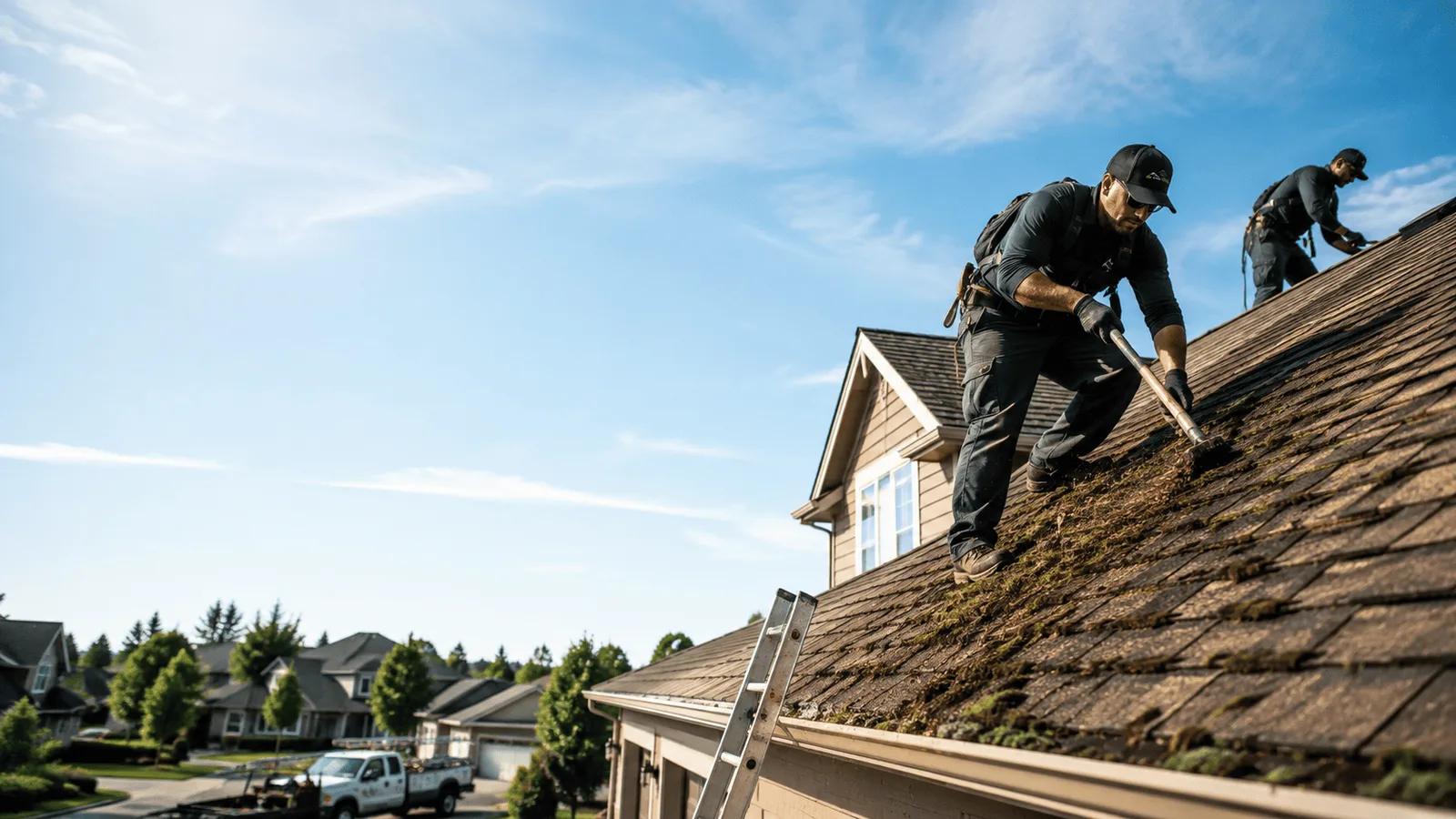 Roof Moss Removal in Rocklake, ND near me